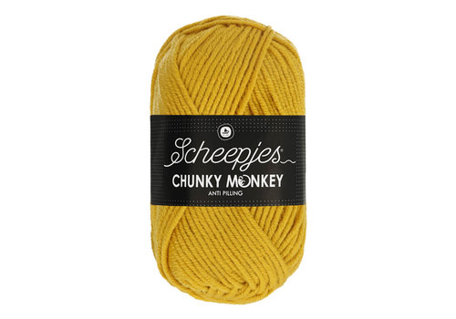 Scheepjes Scheepjes Chunky Monkey - 1823 Mustard - 100% Premium Acryl - Geel