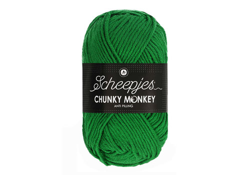 Scheepjes Scheepjes Chunky Monkey - 1826 Shamrock - 100% Premium Acryl - Groen