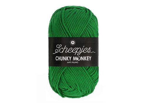 Scheepjes Scheepjes Chunky Monkey - 1826 Shamrock - 100% Premium Acryl - Groen Scheepjes Scheepjes Chunky Monkey - 1826 Shamrock - 100% Premium Acryl - Groen
