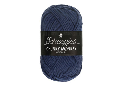 Scheepjes Scheepjes Chunky Monkey - 2005 Navy - 100% Premium Acryl - Donker Blauw