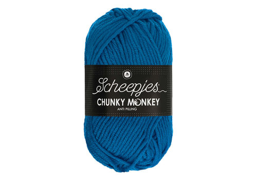 Scheepjes Scheepjes Chunky Monkey - 2011 Ultramarine - 100% Premium Acryl - Donker Blauw