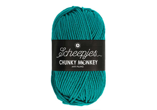 Scheepjes Scheepjes Chunky Monkey - 2015 Ocean - 100% Premium Acryl - Blauw