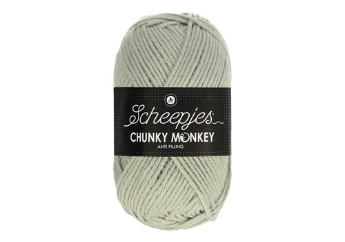 Scheepjes Scheepjes Chunky Monkey - 2019 Smoke - 100% Premium Acryl - Grijs Scheepjes Scheepjes Chunky Monkey - 2019 Smoke - 100% Premium Acryl - Grijs