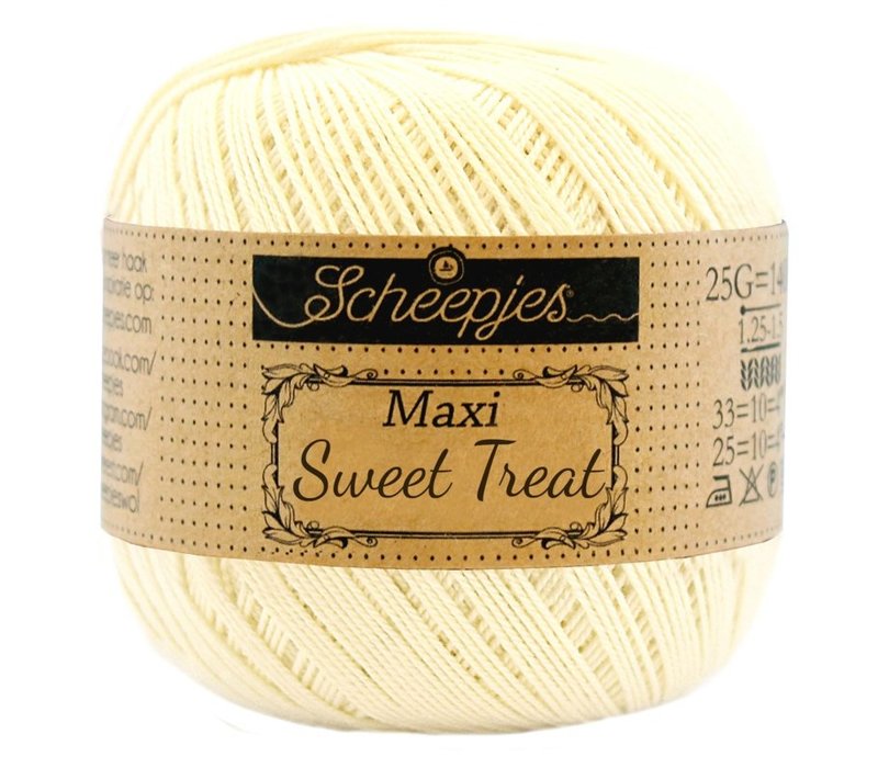Scheepjes Maxi Sweet Treat - 101 Candle Light - Geel