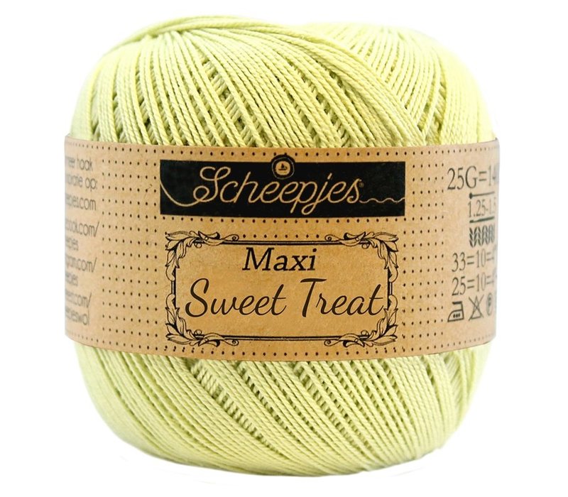 Scheepjes Maxi Sweet Treat - 392 Lime Juice - Groen