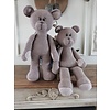 XXL Funny Bear Basic taupe (zittend of staand)