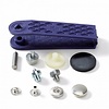 Prym Naaivrijdrukknopen Anorak 15 mm zilver