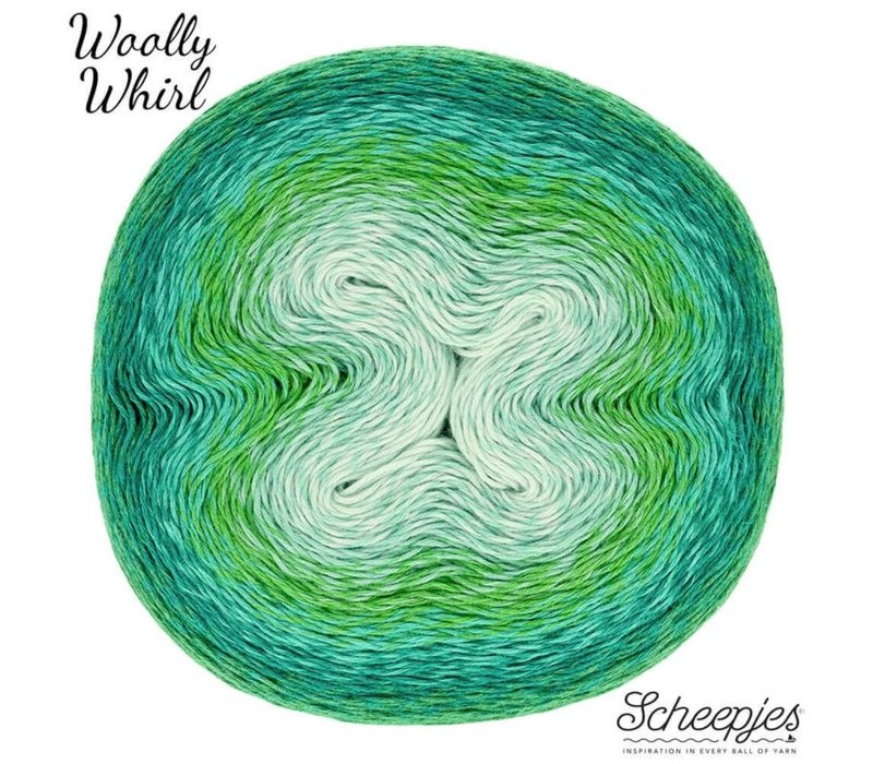 Scheepjes Woolly Whirl -  475 Melting Mint Centre