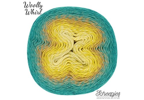 Scheepjes Woolly Whirl 476 Custard Cream Centre