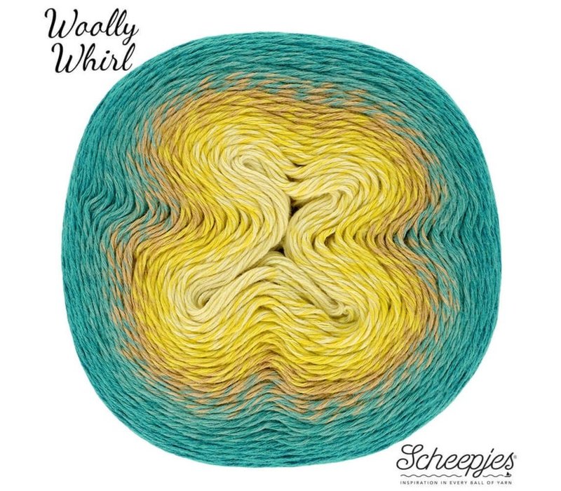 Scheepjes Woolly Whirl -  476 Custard Cream Centre