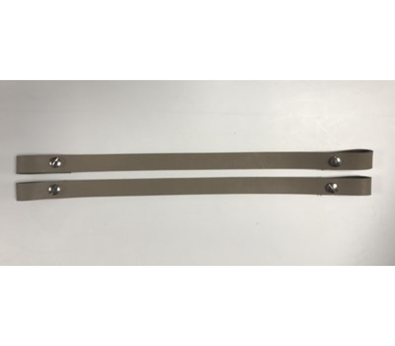 Leren Handvat lang Taupe