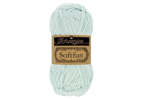 Scheepjes Scheepjes Softfun -  2646 Glacial Mist - 60% katoen en 40% acryl - Licht Blauw