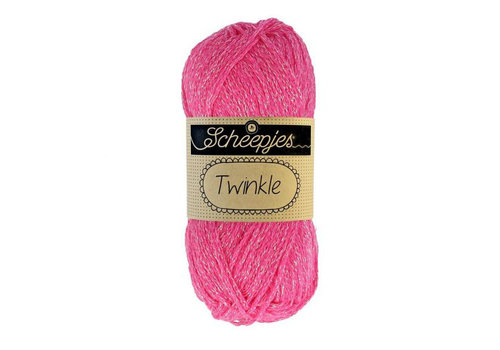 Scheepjes Scheepjes Twinkle - 934 - 88% katoen en 12% polyester of 75% katoen en 25% polyester. - Roze