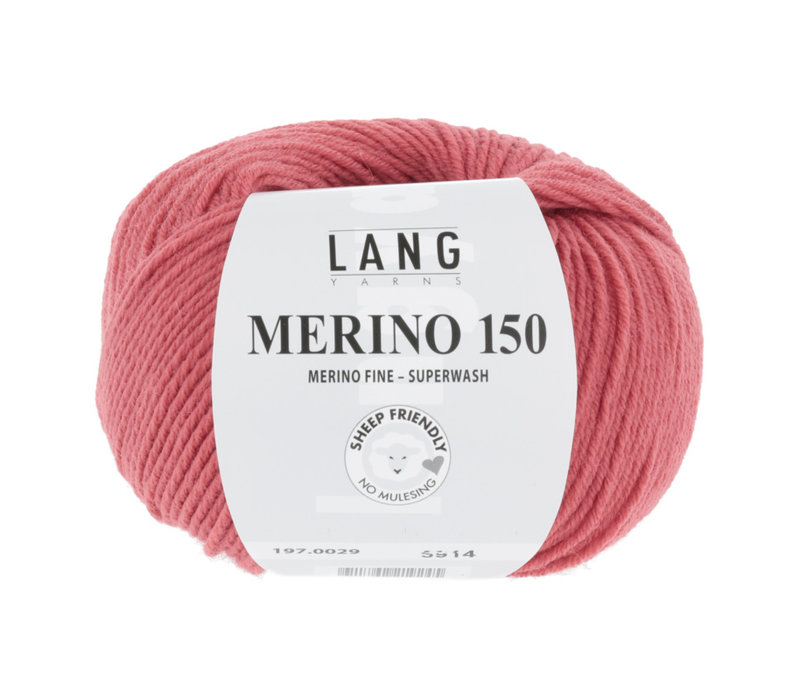 Lang Yarns Merino 150 - 29 - Roze