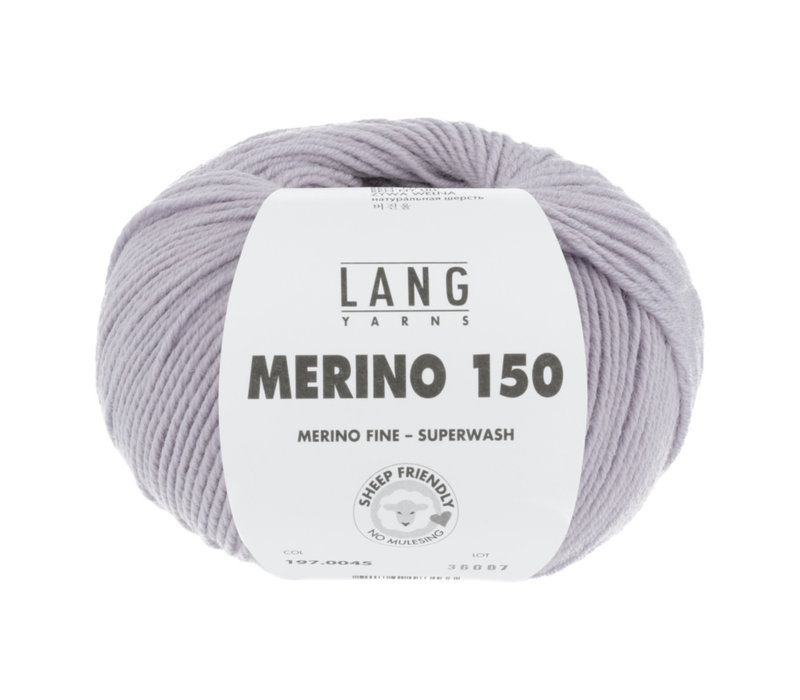 Lang Yarns Merino 150 - 45 - Grijs