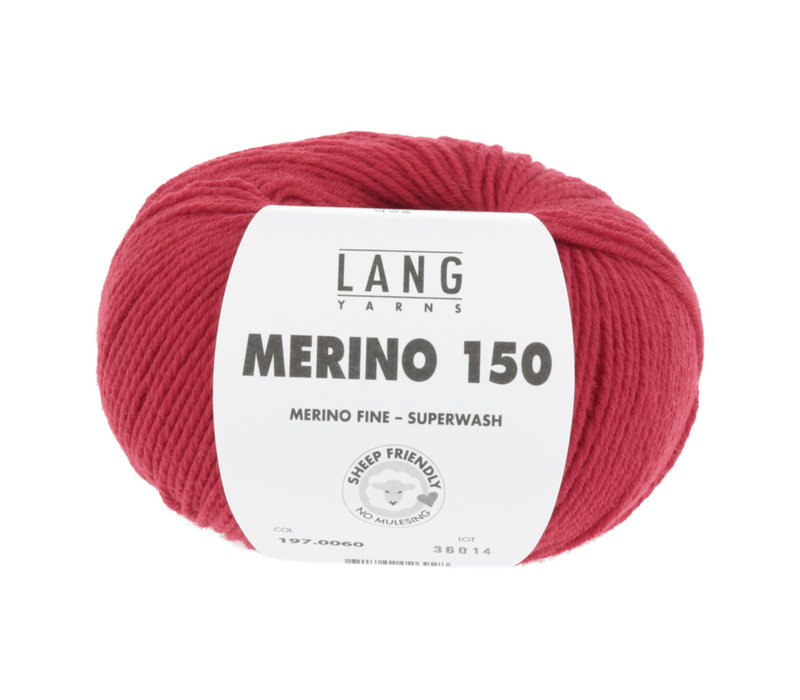 Lang Yarns Merino 150 - 60 - Roze