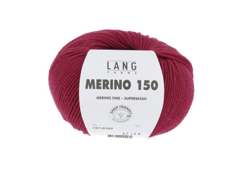 Lang Yarns Lang Yarns Merino 150 - 162 - Rood