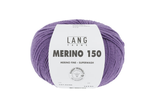 Lang Yarns Lang Yarns Merino 150 - 246 - Paars