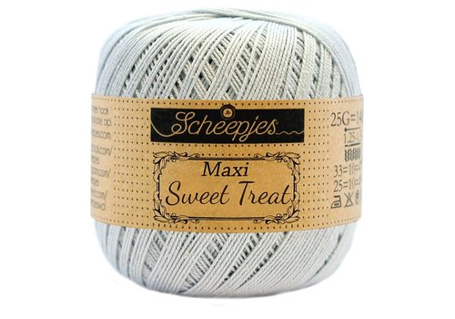 Scheepjes Scheepjes Maxi Sweet Treat - 509 Baby Blue - 100% gemerceriseerd katoen - Blauw