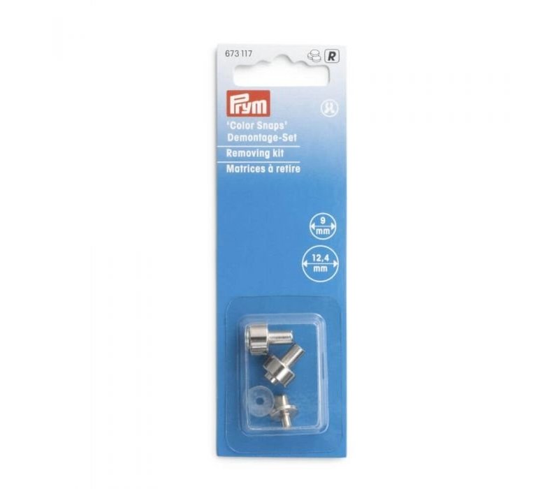 Prym Demontage set Drukknopen 9-12 40mm