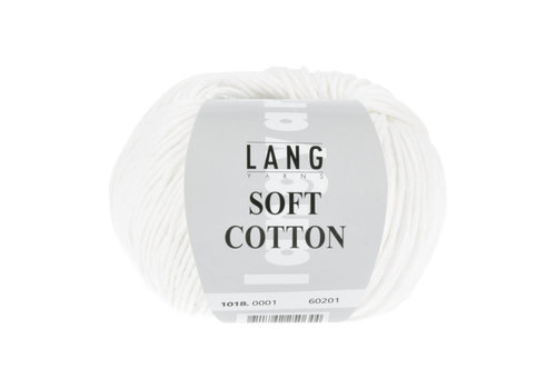 Lang Yarns Lang Yarns Soft Cotton - 1 - Wit