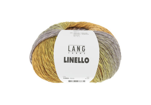 Lang Yarns Lang Yarns Linello - 50 - Geel - Grijs