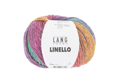 Lang Yarns Lang Yarns Linello - 54 - Groen - Blauw - Oranje - Roze