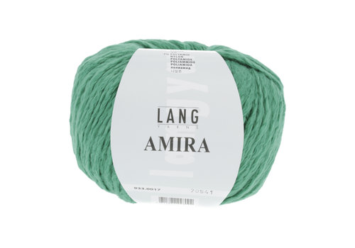 Lang Yarns Lang Yarns Amira -  017 - 93% katoen en 7% nylon - Groen