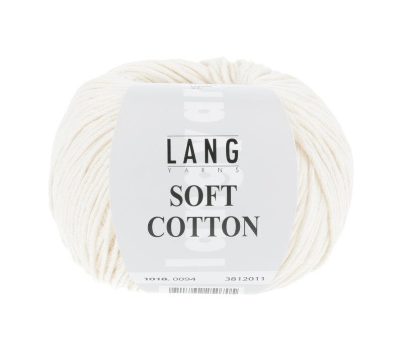 Lang Yarns Soft Cotton - 94 - Wit