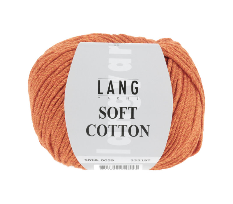 Lang Yarns Soft Cotton - 59 - Oranje