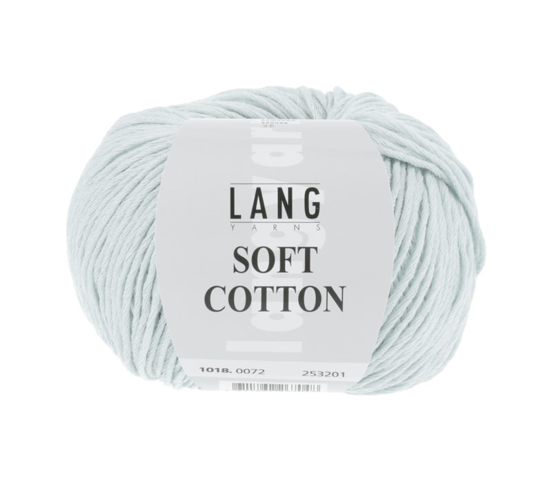 Lang Yarns Soft Cotton - 72 - Blauw