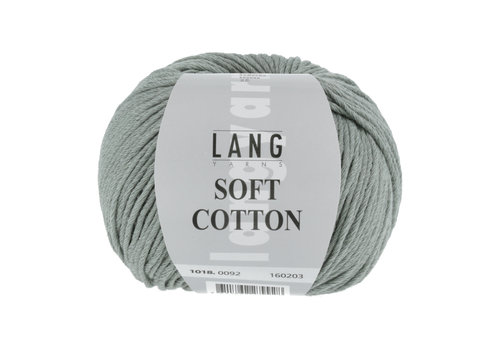 Lang Yarns Lang Yarns Soft Cotton - 92 - Groen