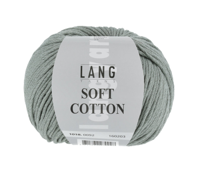 Lang Yarns Soft Cotton - 92 - Groen