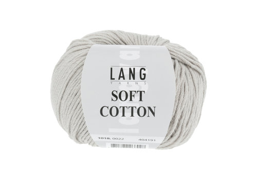 Lang Yarns Lang Yarns Soft Cotton - 22 - Grijs