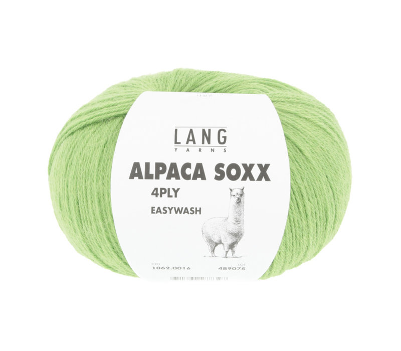 Lang Yarns Alpaca Soxx 4-ply - 16 - Groen