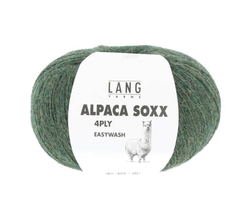 Lang Yarns Alpaca Soxx 4-ply - 98 - Groen