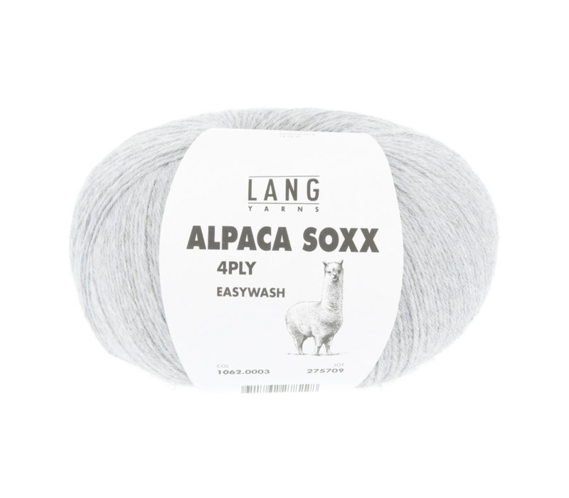 Lang Yarns Alpaca Soxx 4-ply - 3 - Grijs