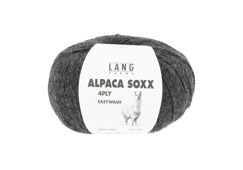Lang Yarns Lang Yarns Alpaca Soxx 4-ply - 5 - 70% alpaca en 30% nylon - Grijs