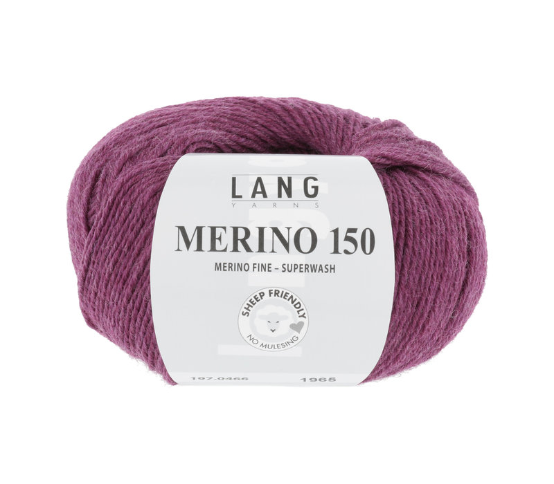 Lang Yarns Merino 150 - 466 - Paars