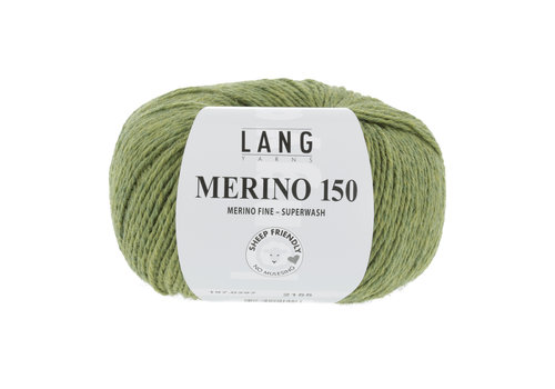 Lang Yarns Lang Yarns Merino 150 - 297 - Groen Lang Yarns Lang Yarns Merino 150 - 297 - Groen