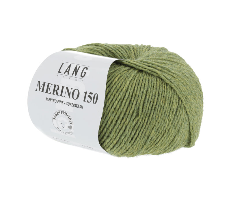 Lang Yarns Merino 150 - 297 - Groen