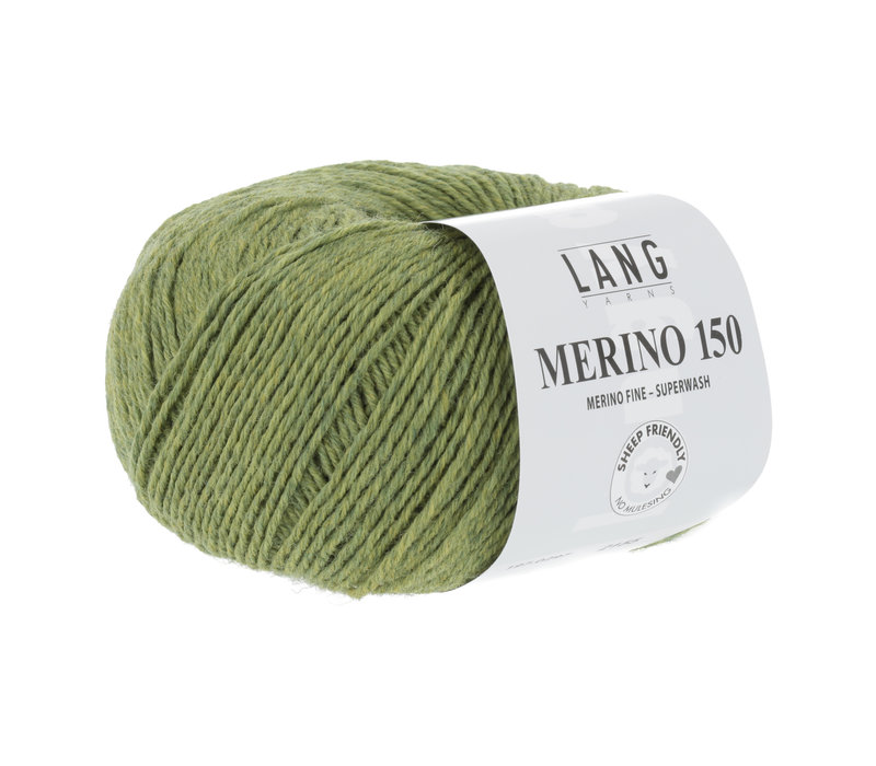 Lang Yarns Merino 150 - 297 - Groen