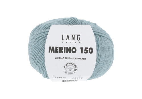 Lang Yarns Lang Yarns Merino 150 - 273 - Blauw