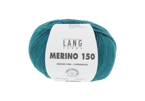 Lang Yarns Lang Yarns Merino 150 - 272 - Blauw