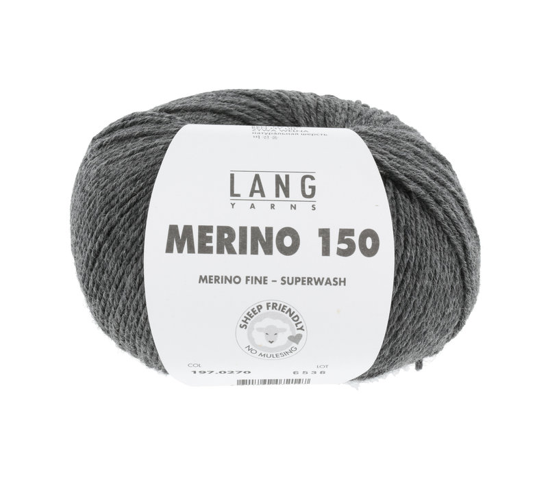 Lang Yarns Merino 150 - 270 - Grijs