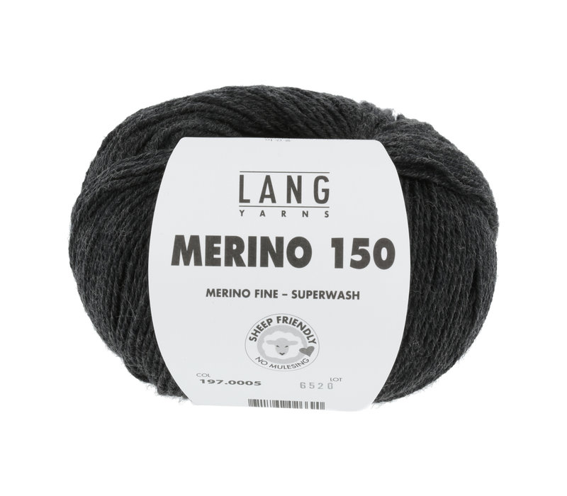 Lang Yarns Merino 150 - 5 - Grijs