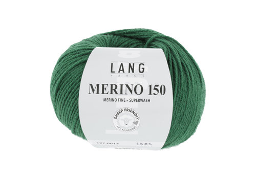 Lang Yarns Lang Yarns Merino 150 - 17 - Groen Lang Yarns Lang Yarns Merino 150 - 17 - Groen