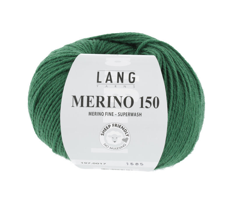 Lang Yarns Merino 150 - 17 - Groen