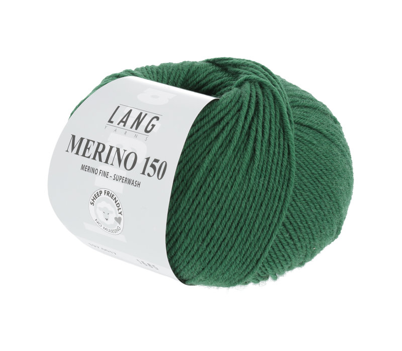 Lang Yarns Merino 150 - 17 - Groen