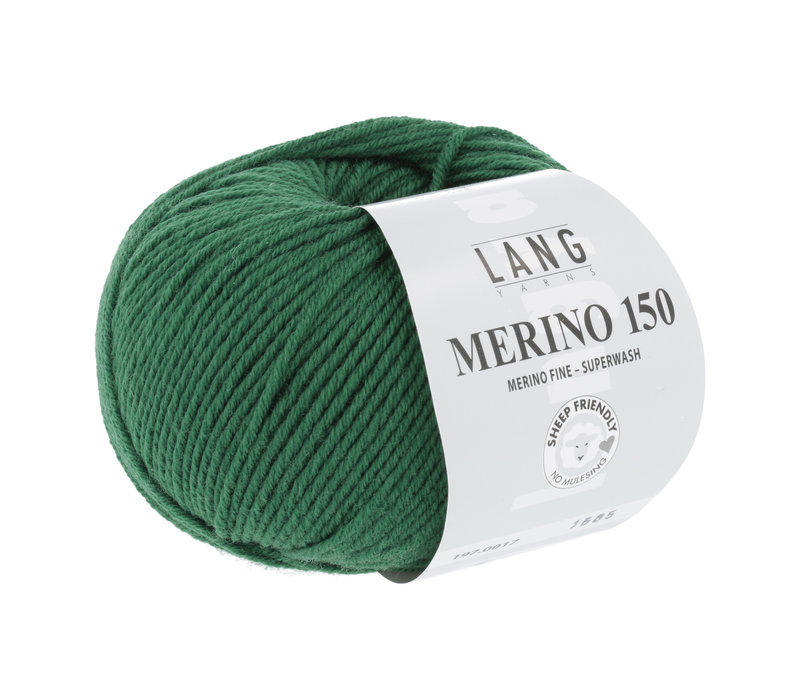 Lang Yarns Merino 150 - 17 - Groen